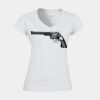 Softstyle™ women's v-neck t-shirt Thumbnail