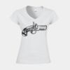 Softstyle™ women's v-neck t-shirt Thumbnail