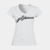 Softstyle™ women's v-neck t-shirt Thumbnail