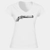 Softstyle™ women's v-neck t-shirt Thumbnail