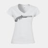 Softstyle™ women's v-neck t-shirt Thumbnail