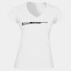 Softstyle™ women's v-neck t-shirt Thumbnail