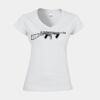 Softstyle™ women's v-neck t-shirt Thumbnail