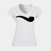 Softstyle™ women's v-neck t-shirt Thumbnail