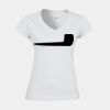 Softstyle™ women's v-neck t-shirt Thumbnail