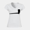 Softstyle™ women's v-neck t-shirt Thumbnail