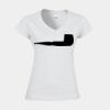 Softstyle™ women's v-neck t-shirt Thumbnail