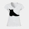 Softstyle™ women's v-neck t-shirt Thumbnail