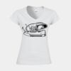 Softstyle™ women's v-neck t-shirt Thumbnail