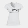 Softstyle™ women's v-neck t-shirt Thumbnail