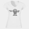 Softstyle™ women's v-neck t-shirt Thumbnail