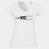 Softstyle™ women's v-neck t-shirt Thumbnail