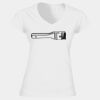 Softstyle™ women's v-neck t-shirt Thumbnail