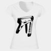 Softstyle™ women's v-neck t-shirt Thumbnail