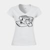 Softstyle™ women's v-neck t-shirt Thumbnail