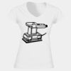 Softstyle™ women's v-neck t-shirt Thumbnail