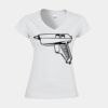 Softstyle™ women's v-neck t-shirt Thumbnail