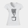 Softstyle™ women's v-neck t-shirt Thumbnail