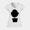 Softstyle™ women's v-neck t-shirt Thumbnail