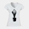 Softstyle™ women's v-neck t-shirt Thumbnail