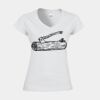 Softstyle™ women's v-neck t-shirt Thumbnail