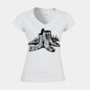 Softstyle™ women's v-neck t-shirt Thumbnail