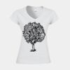 Softstyle™ women's v-neck t-shirt Thumbnail