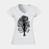 Softstyle™ women's v-neck t-shirt Thumbnail