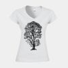 Softstyle™ women's v-neck t-shirt Thumbnail