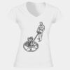 Softstyle™ women's v-neck t-shirt Thumbnail