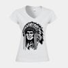 Softstyle™ women's v-neck t-shirt Thumbnail