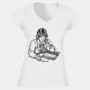 Softstyle™ women's v-neck t-shirt Thumbnail