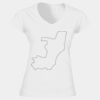 Softstyle™ women's v-neck t-shirt Thumbnail