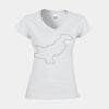 Softstyle™ women's v-neck t-shirt Thumbnail