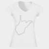 Softstyle™ women's v-neck t-shirt Thumbnail