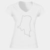 Softstyle™ women's v-neck t-shirt Thumbnail