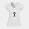 Softstyle™ women's v-neck t-shirt Thumbnail