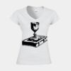 Softstyle™ women's v-neck t-shirt Thumbnail