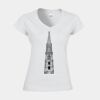 Softstyle™ women's v-neck t-shirt Thumbnail