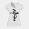 Softstyle™ women's v-neck t-shirt Thumbnail