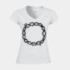 Softstyle™ women's v-neck t-shirt Thumbnail