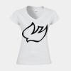 Softstyle™ women's v-neck t-shirt Thumbnail