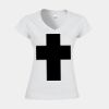 Softstyle™ women's v-neck t-shirt Thumbnail