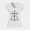 Softstyle™ women's v-neck t-shirt Thumbnail