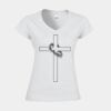 Softstyle™ women's v-neck t-shirt Thumbnail