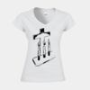 Softstyle™ women's v-neck t-shirt Thumbnail