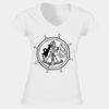 Softstyle™ women's v-neck t-shirt Thumbnail