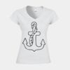 Softstyle™ women's v-neck t-shirt Thumbnail