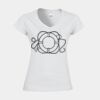 Softstyle™ women's v-neck t-shirt Thumbnail