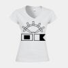 Softstyle™ women's v-neck t-shirt Thumbnail